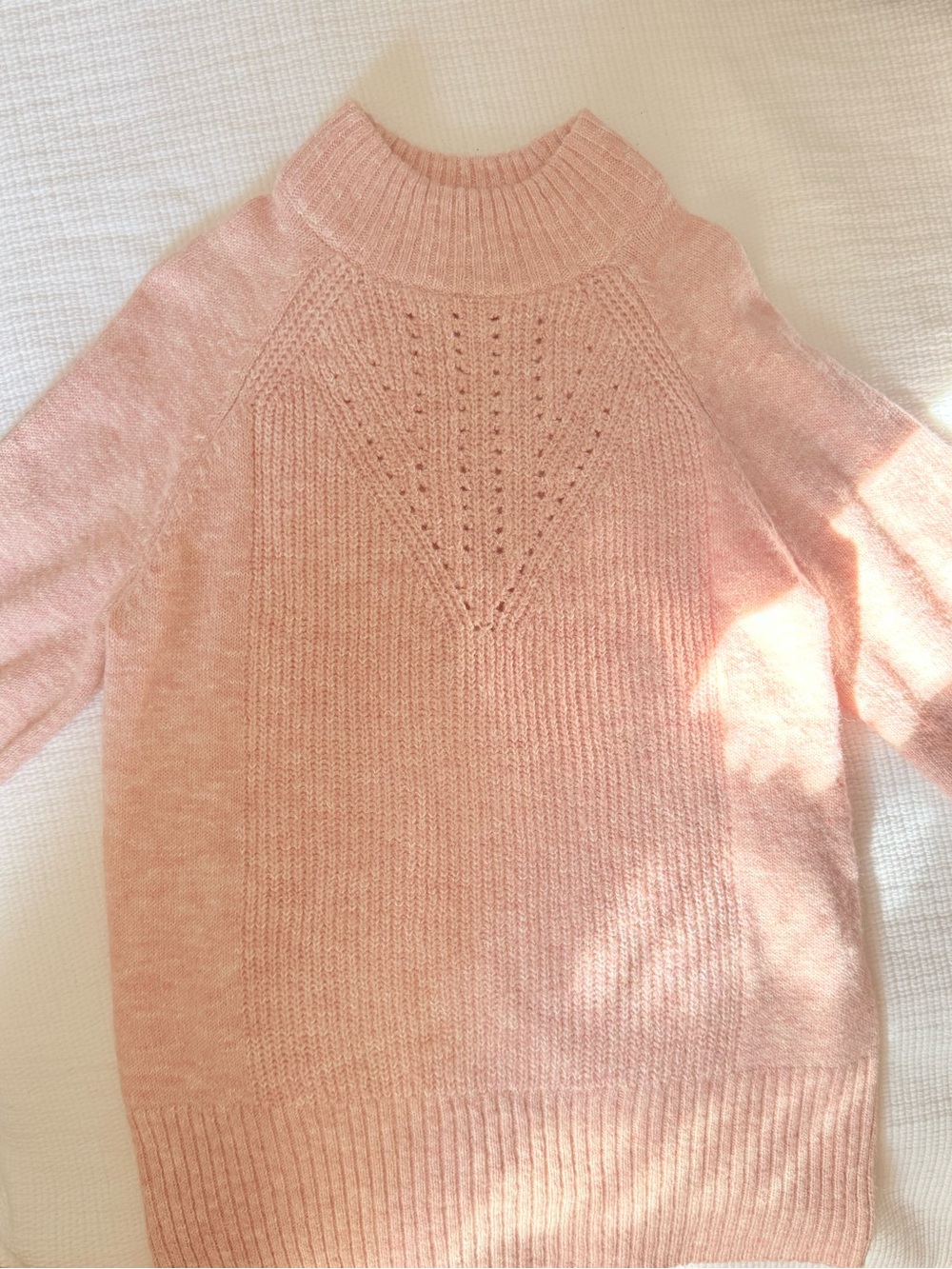 LC Lauren Conrad Blush Pink Knit Sweater